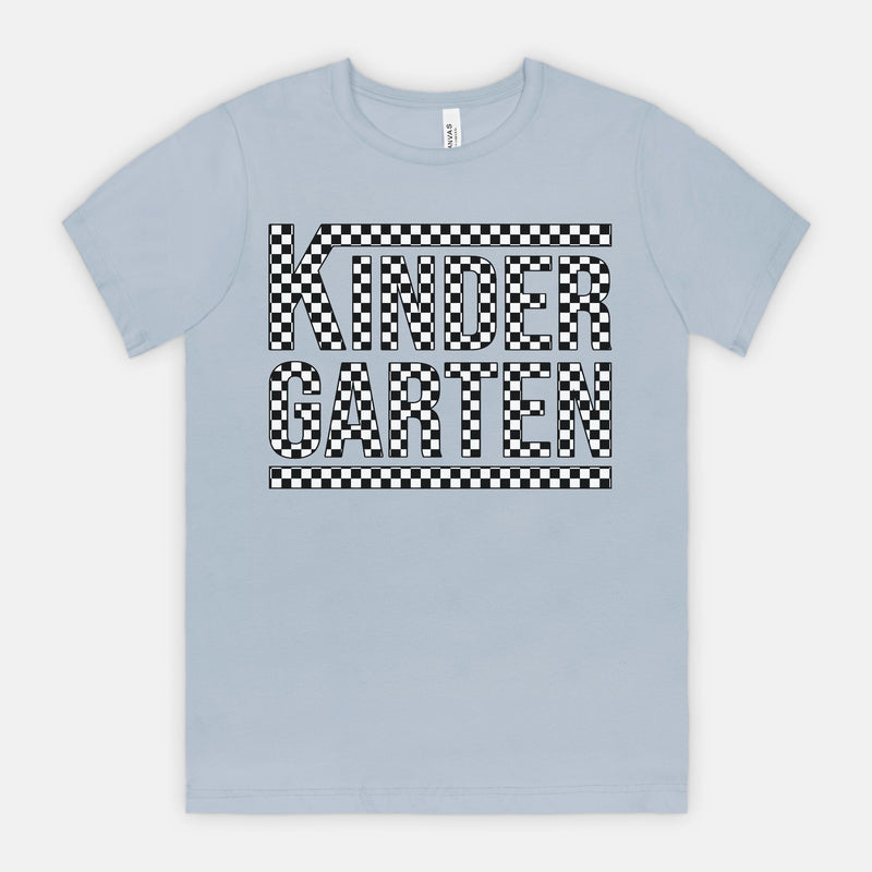 Kindergarten Checked Out Tee