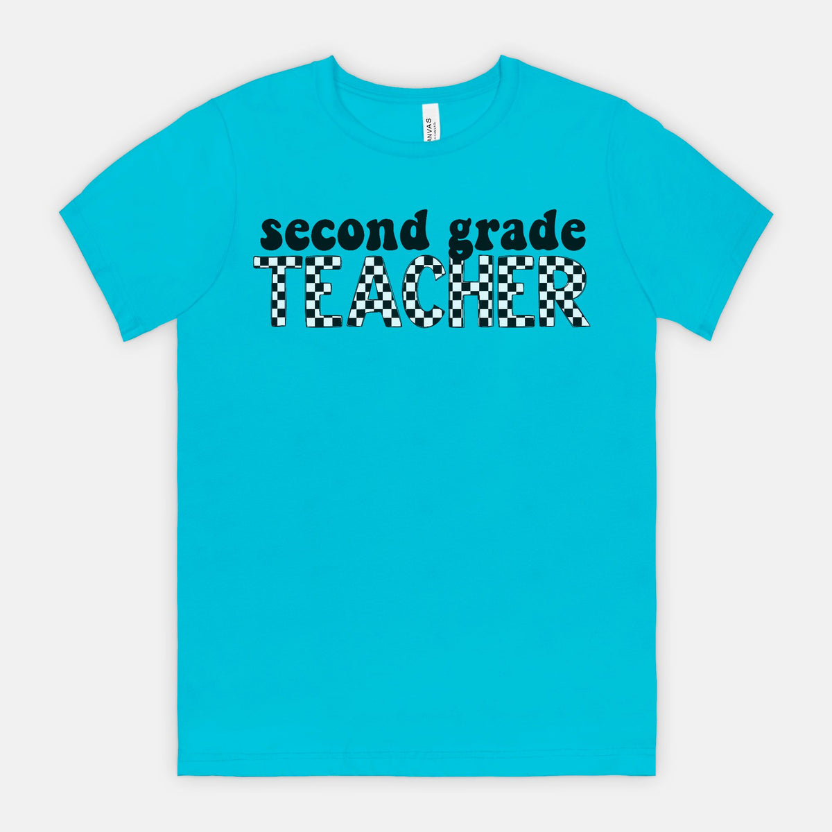 Checkered Second Grade Tee