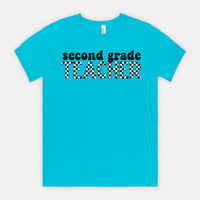 Checkered Second Grade Tee