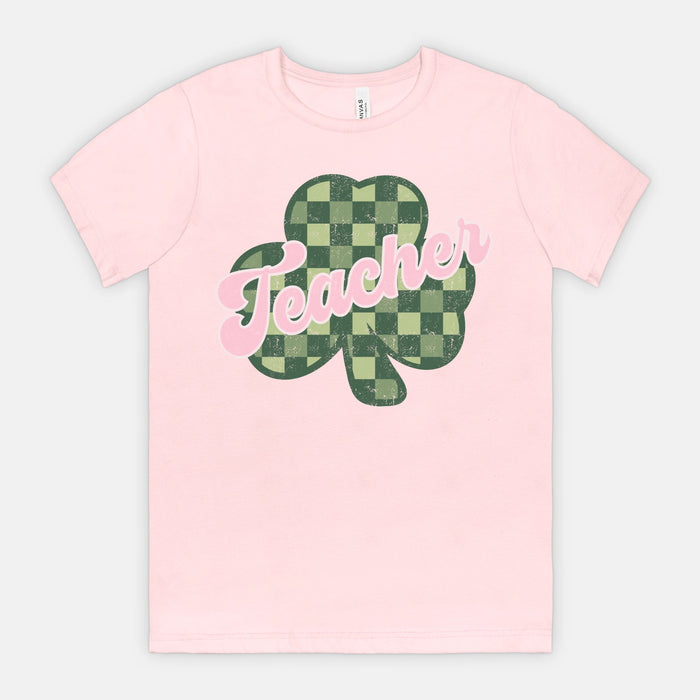 Teacher Shamrock Tee