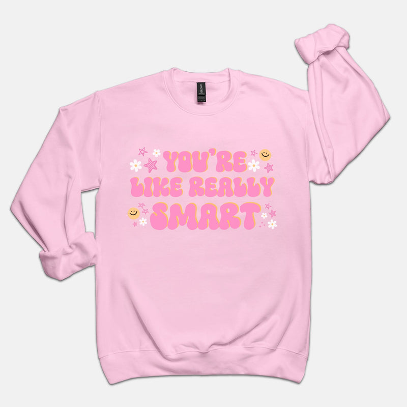 Like Really Smart Crewneck Sweatshirt