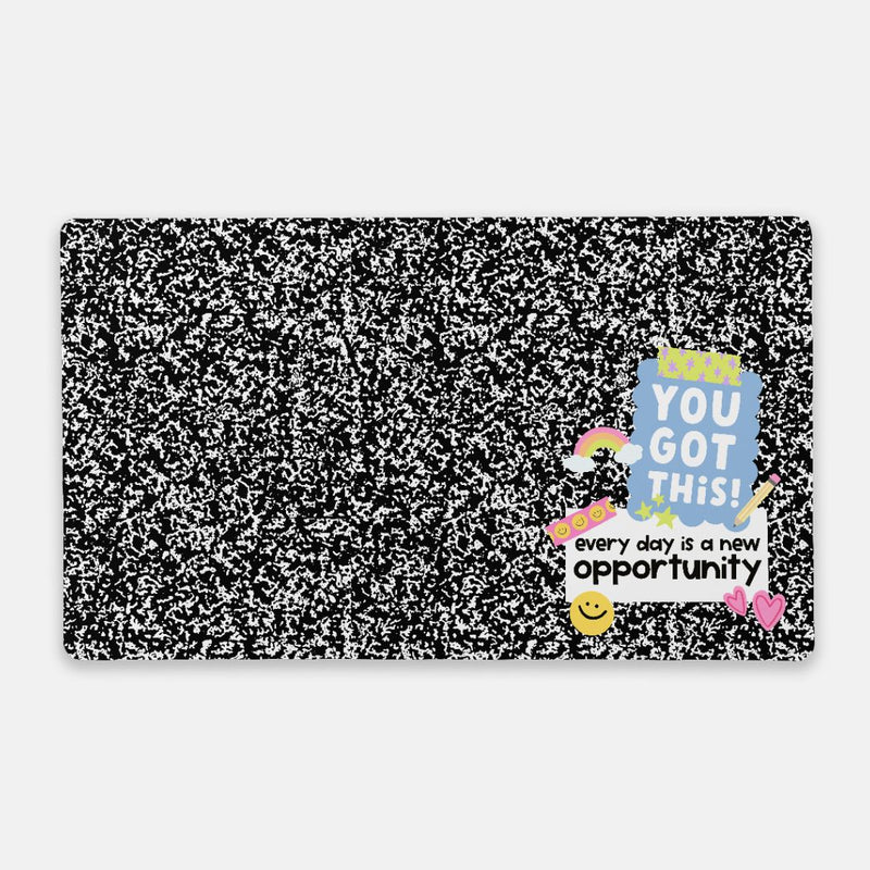 Classic Composition Reminder Desk Mat