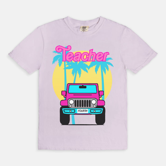 Malibu Fourth Grade Jeep Tee