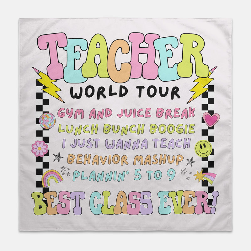 Teacher World Tour Wall Decor