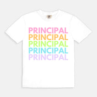 Principal Rainbow Repeat Tee