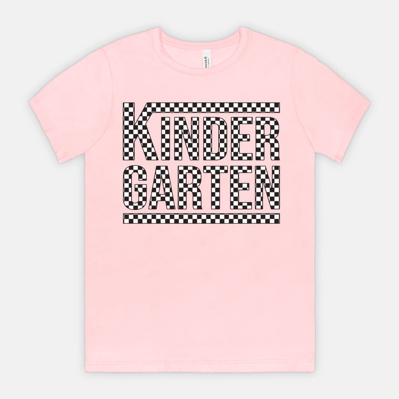 Kindergarten Checked Out Tee