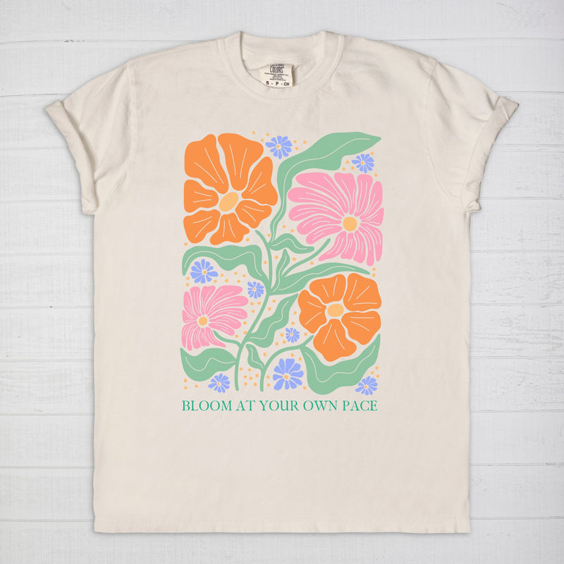 Bloom at Your Own Pace Tee