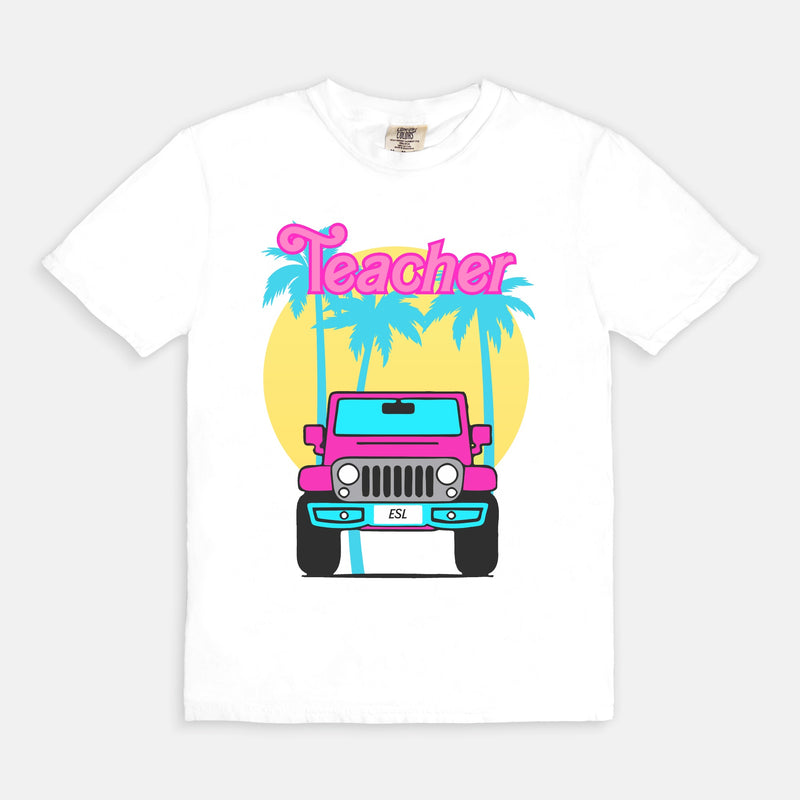 ESL Malibu Teacher Jeep Tee