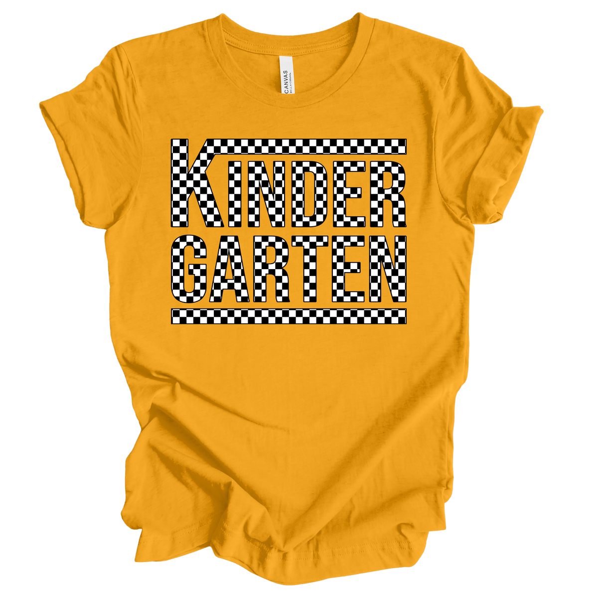 Kindergarten Checked Out Tee