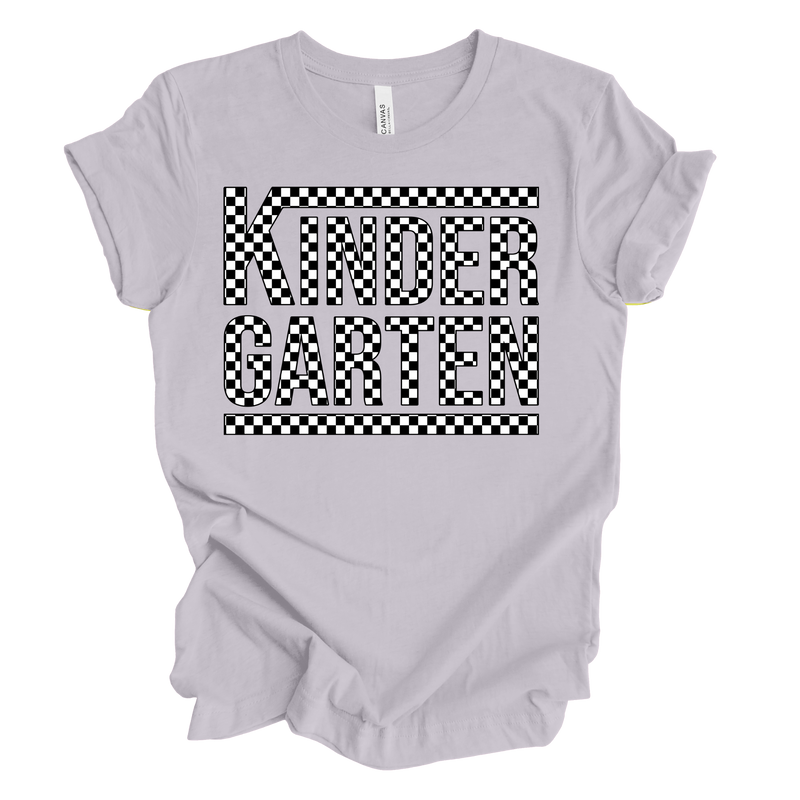 Kindergarten Checked Out Tee