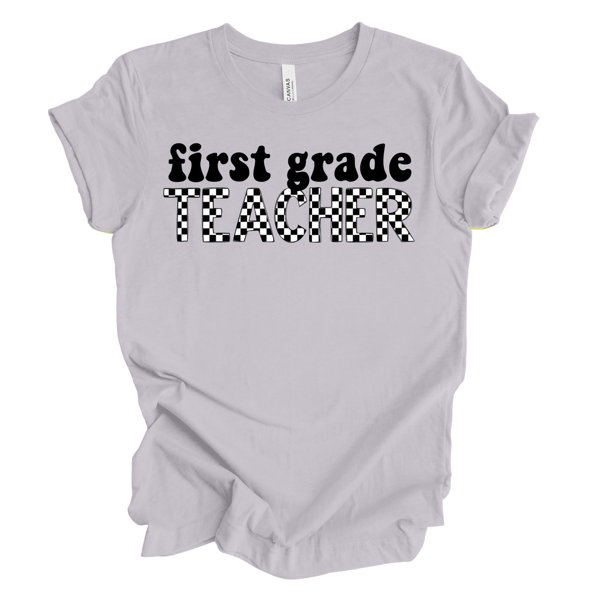 First Grade Checkered Tee