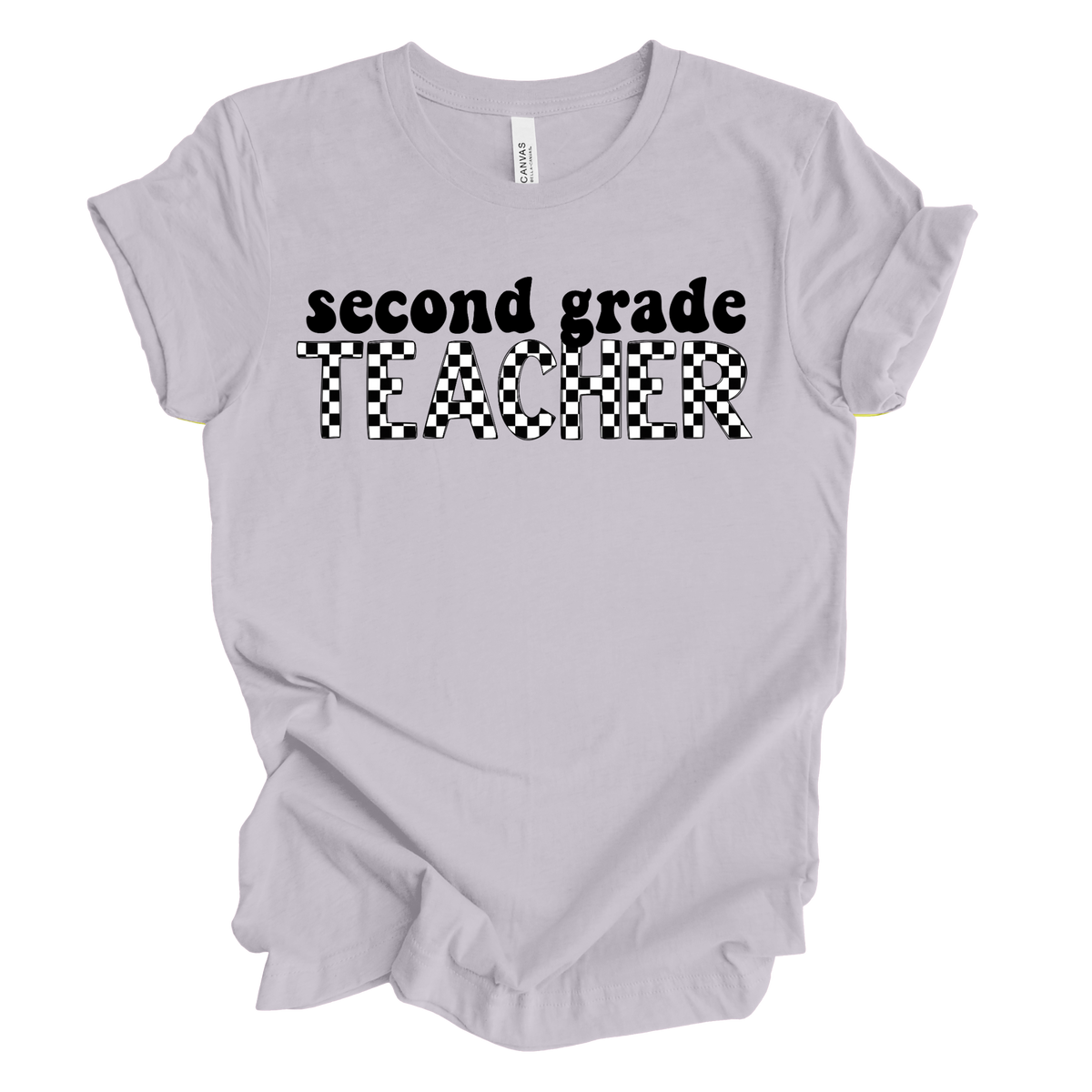 Checkered Second Grade Tee
