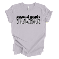 Checkered Second Grade Tee