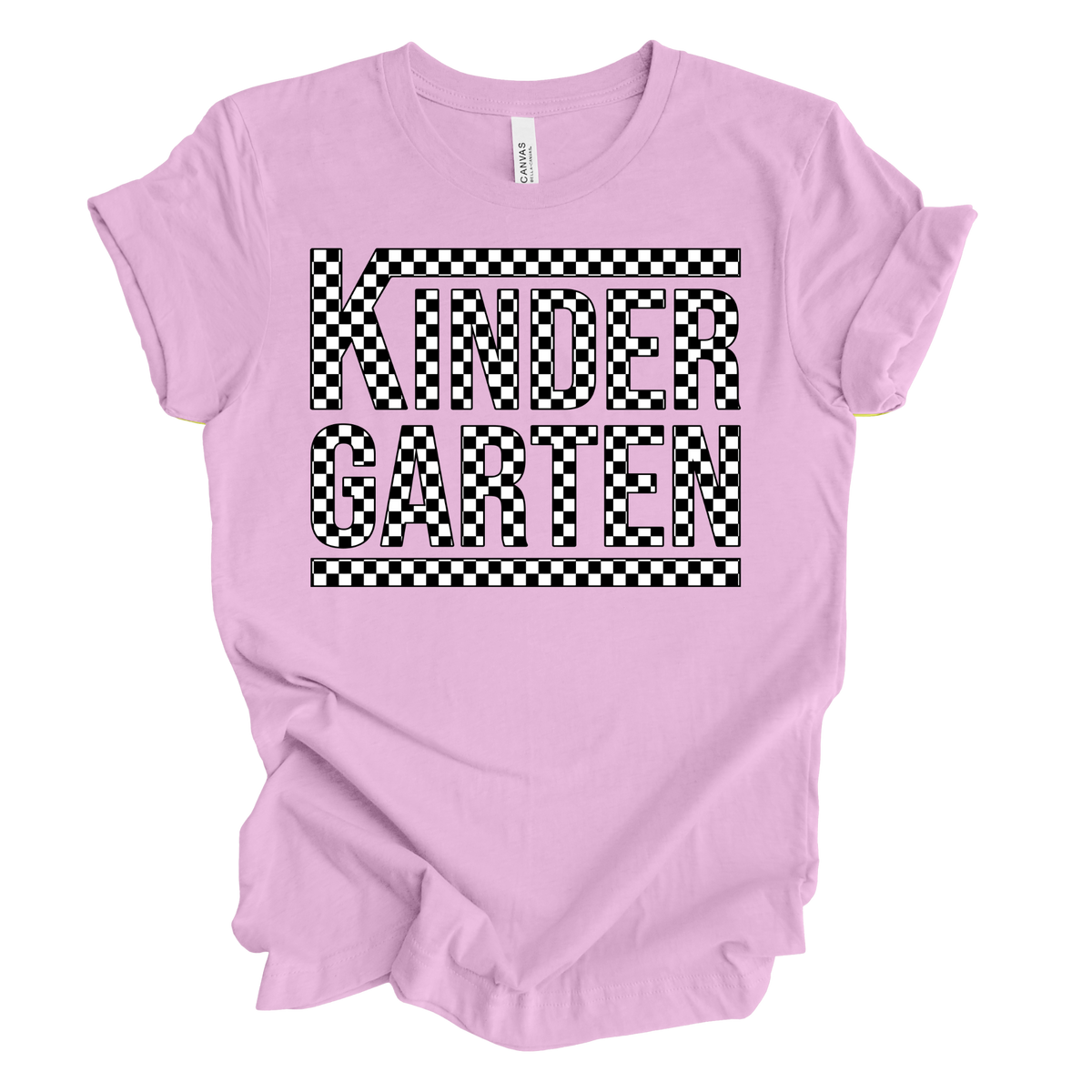 Kindergarten Checked Out Tee