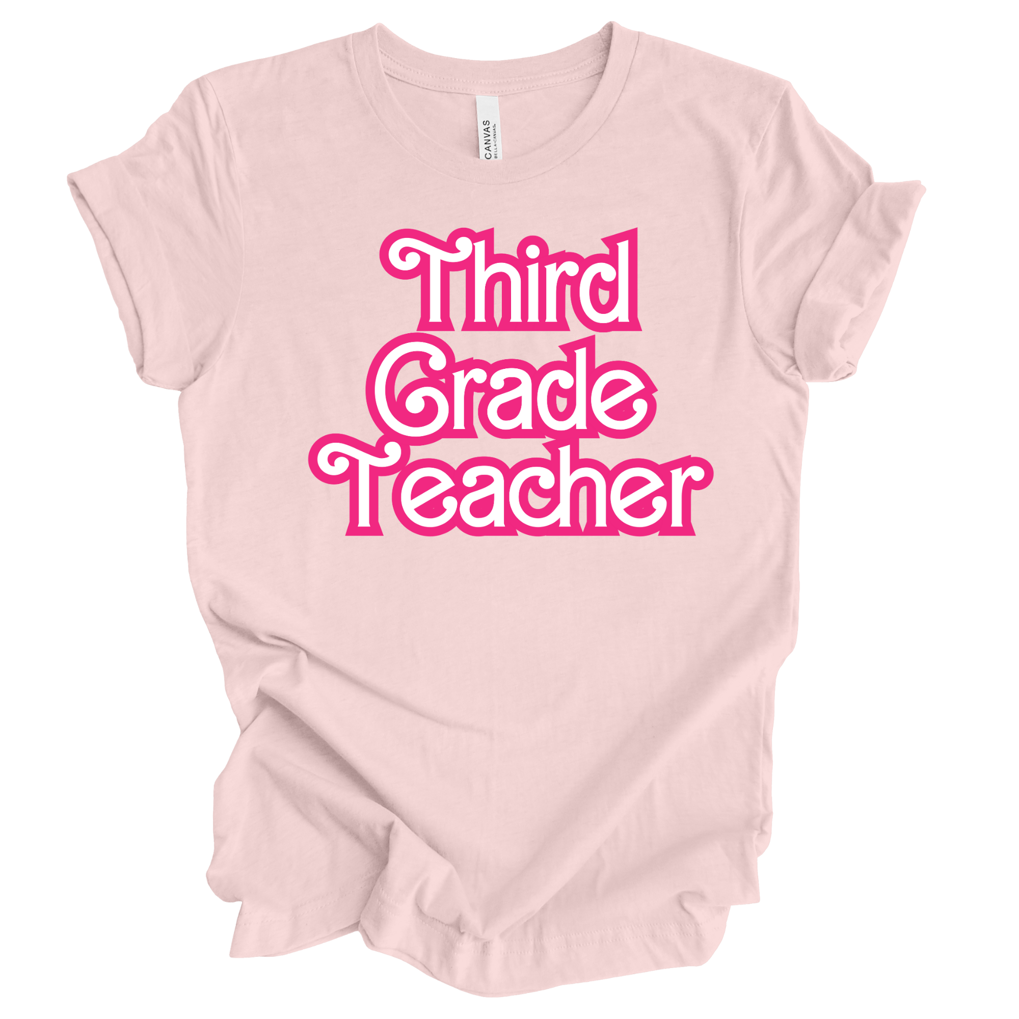 Third Grade Retro Barb Tee – Lipstick and Littles