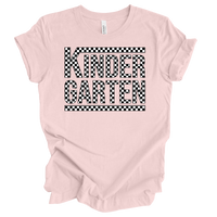 Kindergarten Checked Out Tee