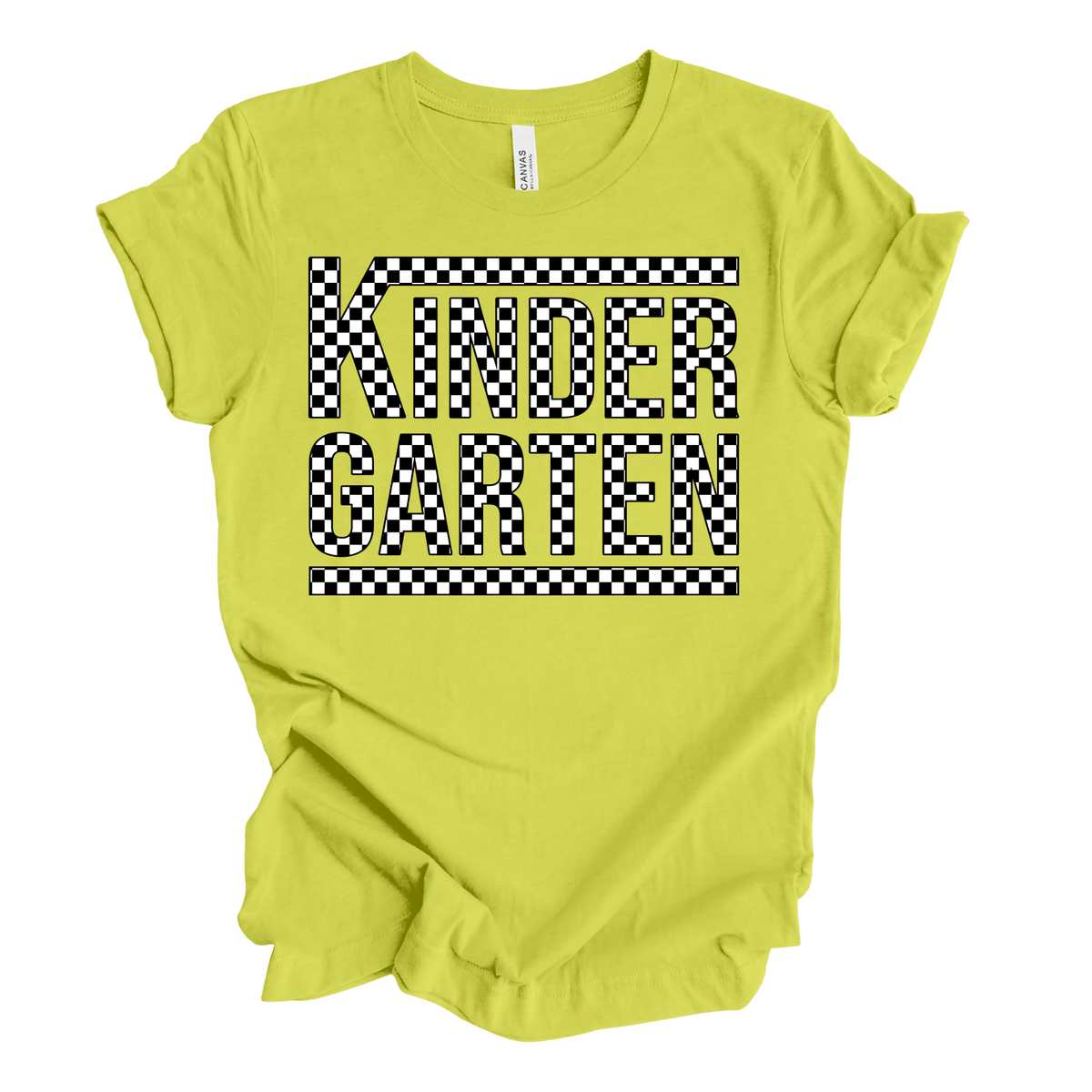 Kindergarten Checked Out Tee