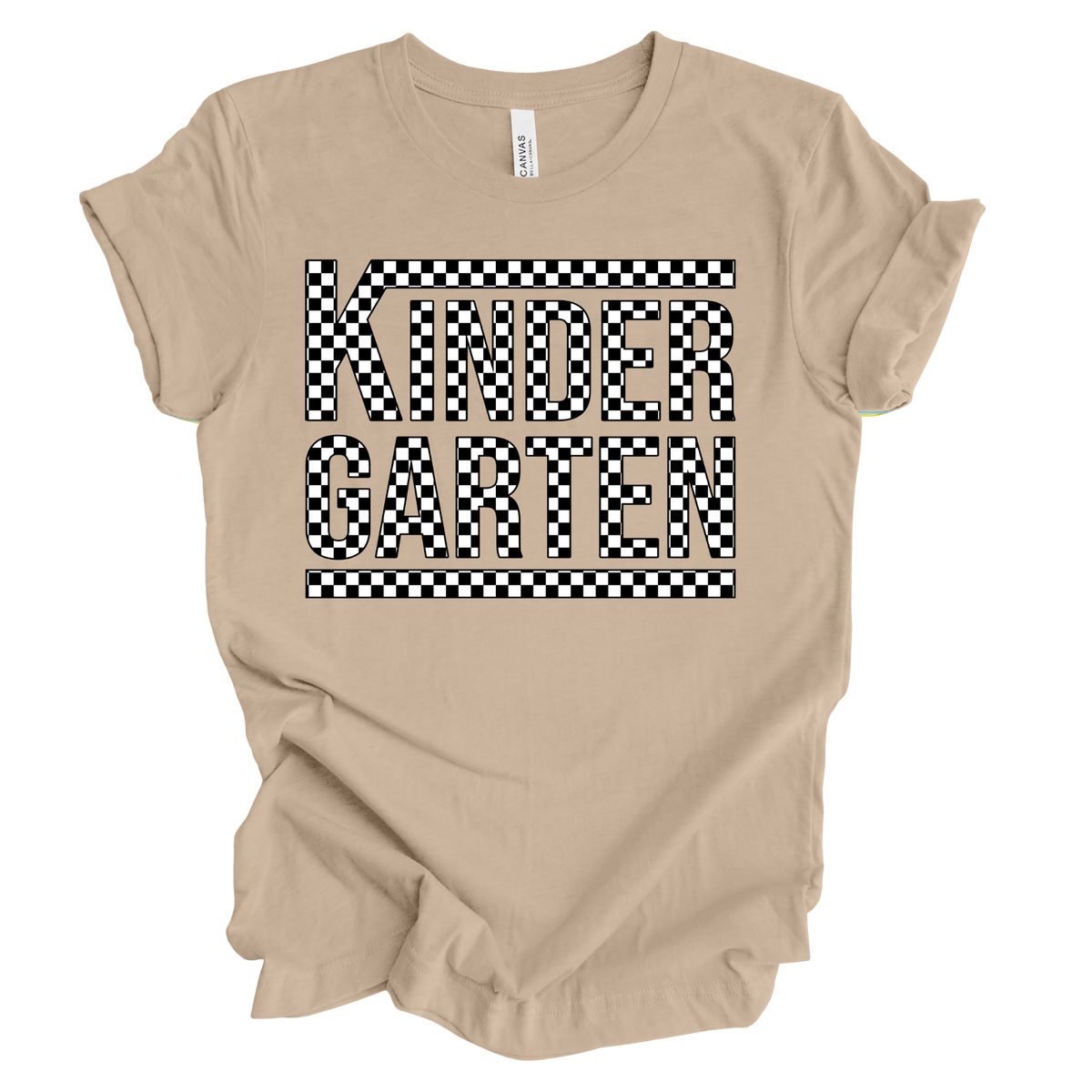 Kindergarten Checked Out Tee