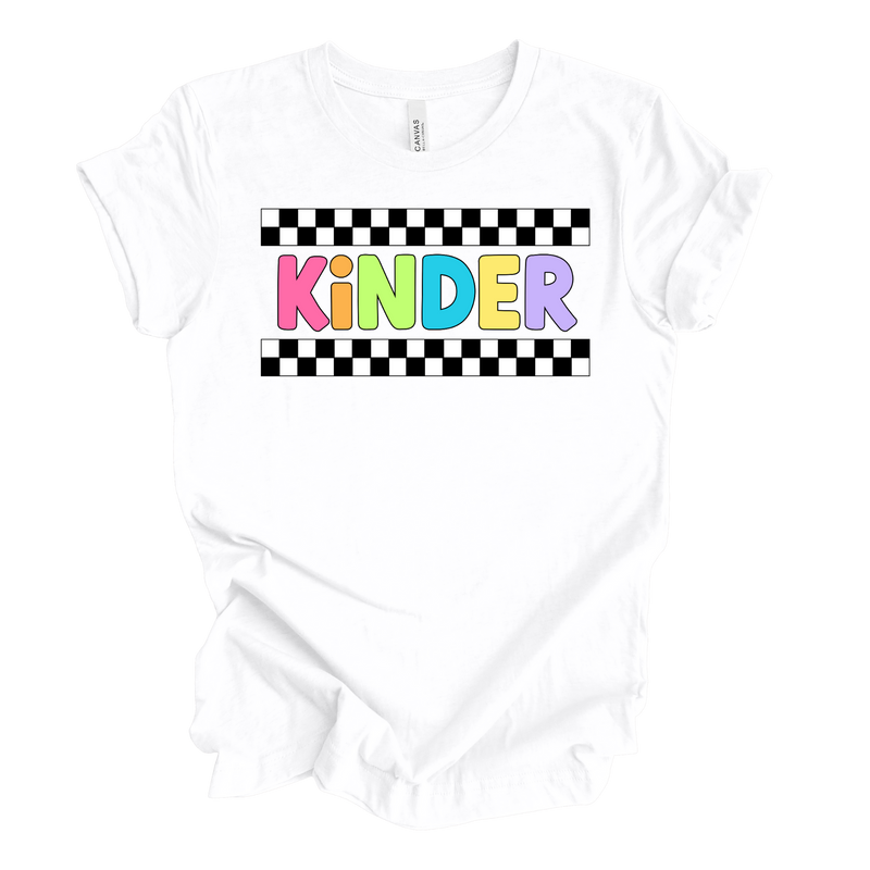 Kinder Retro Rainbow Tee