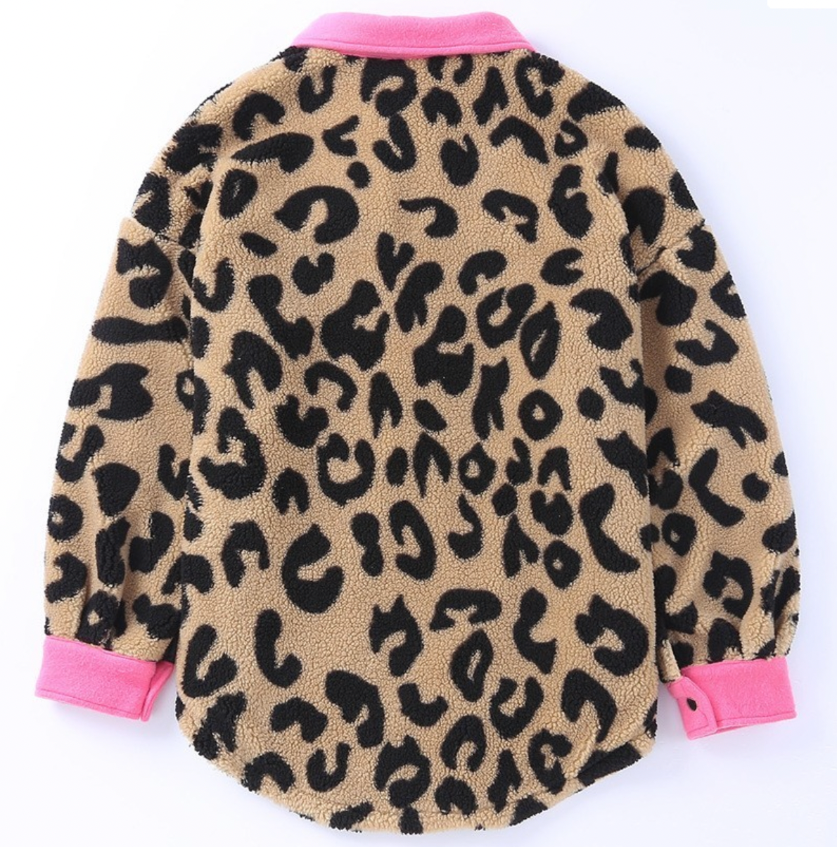LEOPARD SHERPA JACKET – Lipstick and Littles
