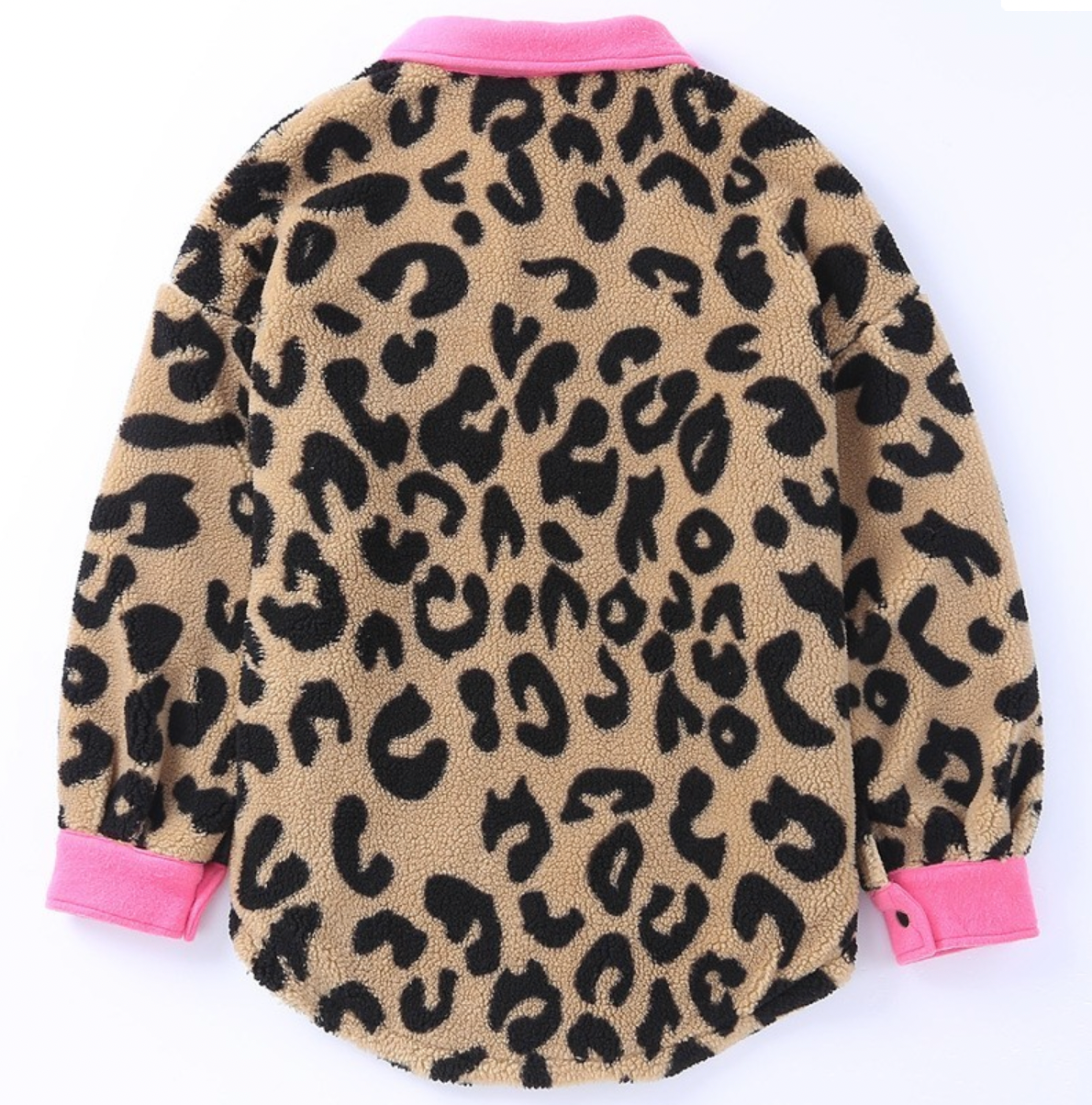 Leopard best sale sherpa sweater